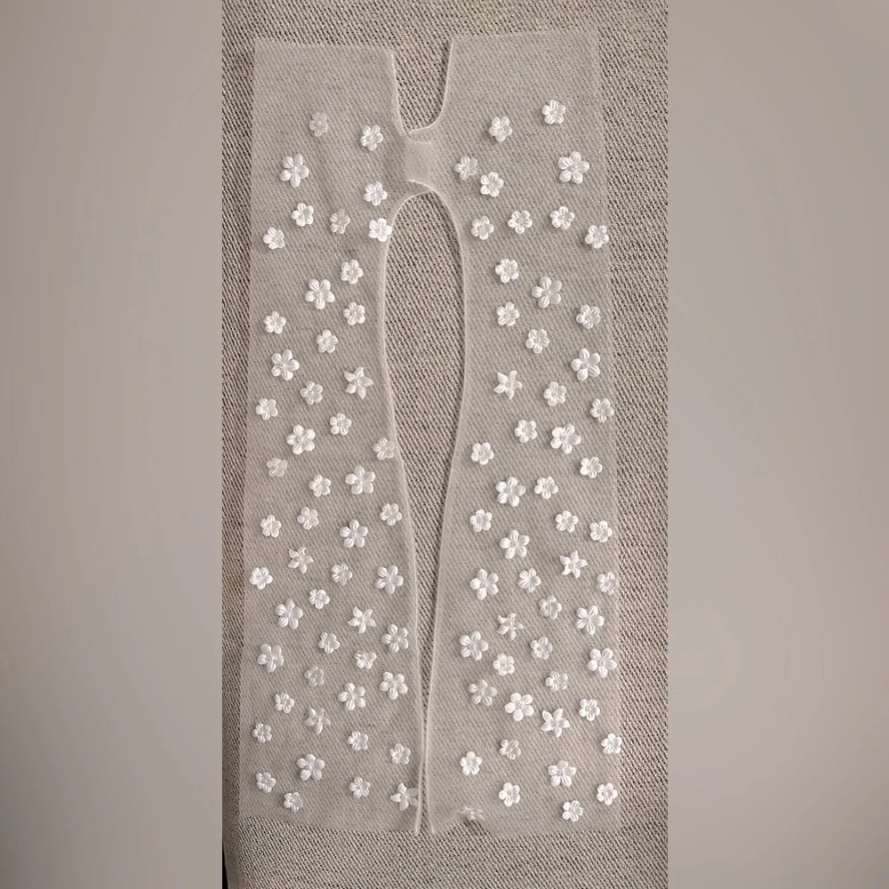 Floral Wedding Gloves